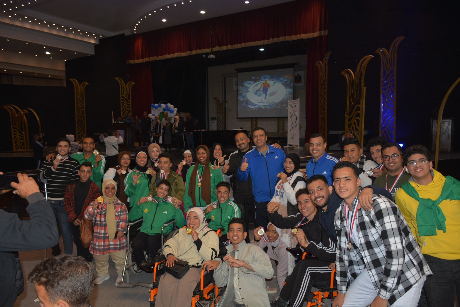 جامعة الزقازيق تتألق في البارالمبياد الرياضي للجامعات