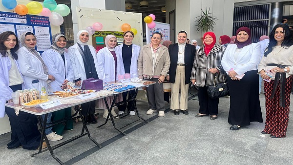 جامعة عين شمس تنظم ملتقى التوعية الصحية تحت شعار تناول الطعام بشكل جيد - الجريدة 5 425
