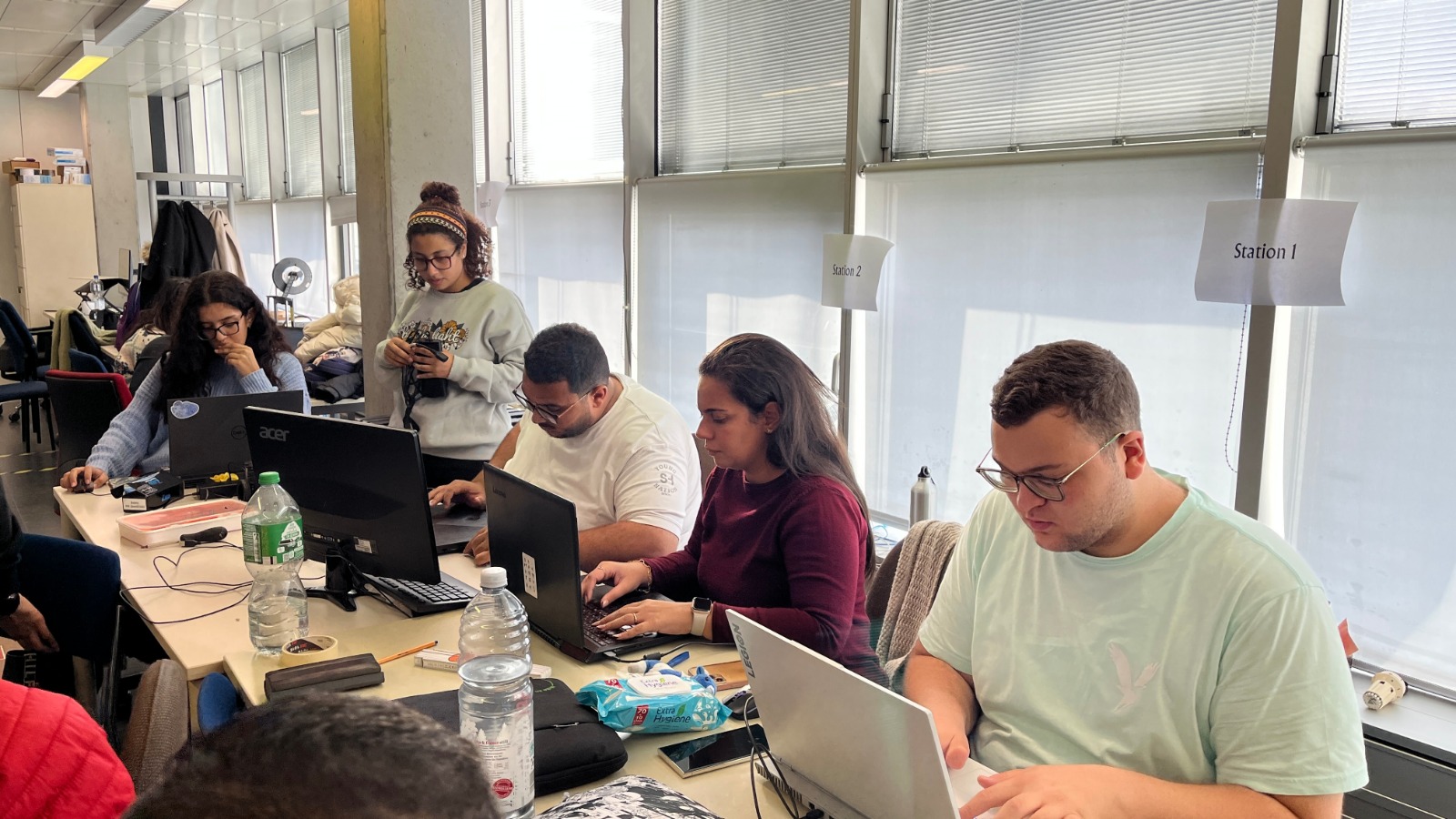 ورشة عمل مبتكرة تجمع طلاب الجامعة الألمانية بالقاهرة وجامعة شتوتجارت