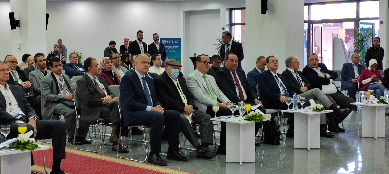 افتتاح مؤتمر أسبوع الابتكارات المعلوماتية الجغرافية المكانية الأول في الجامعة الألمانية بالقاهرة