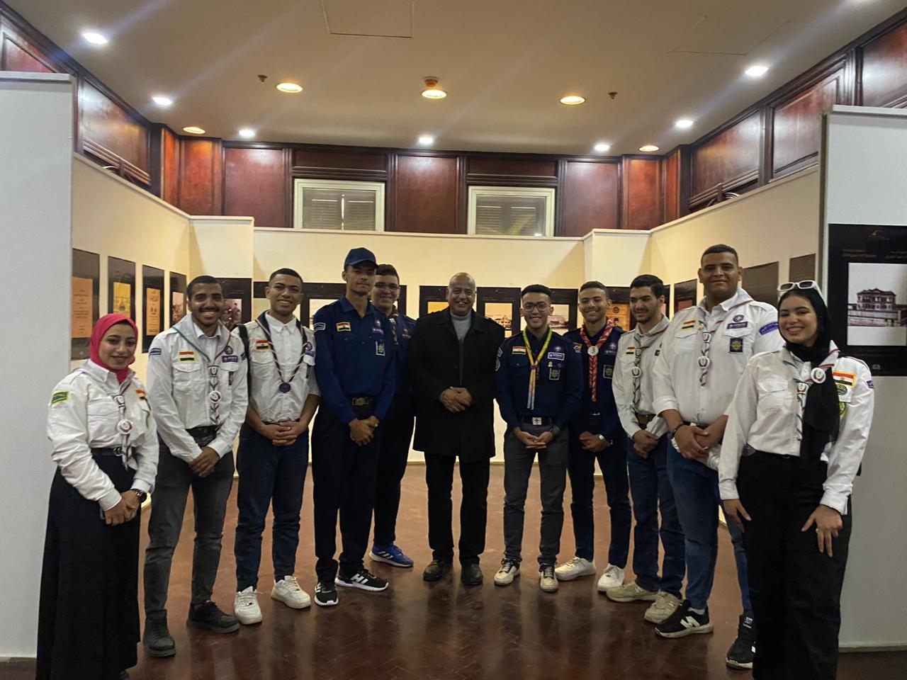 جامعة حلوان تنظم مشروع التنمية المجتمعية للجوالة