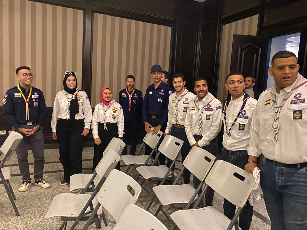 جامعة حلوان تنظم مشروع التنمية المجتمعية للجوالة