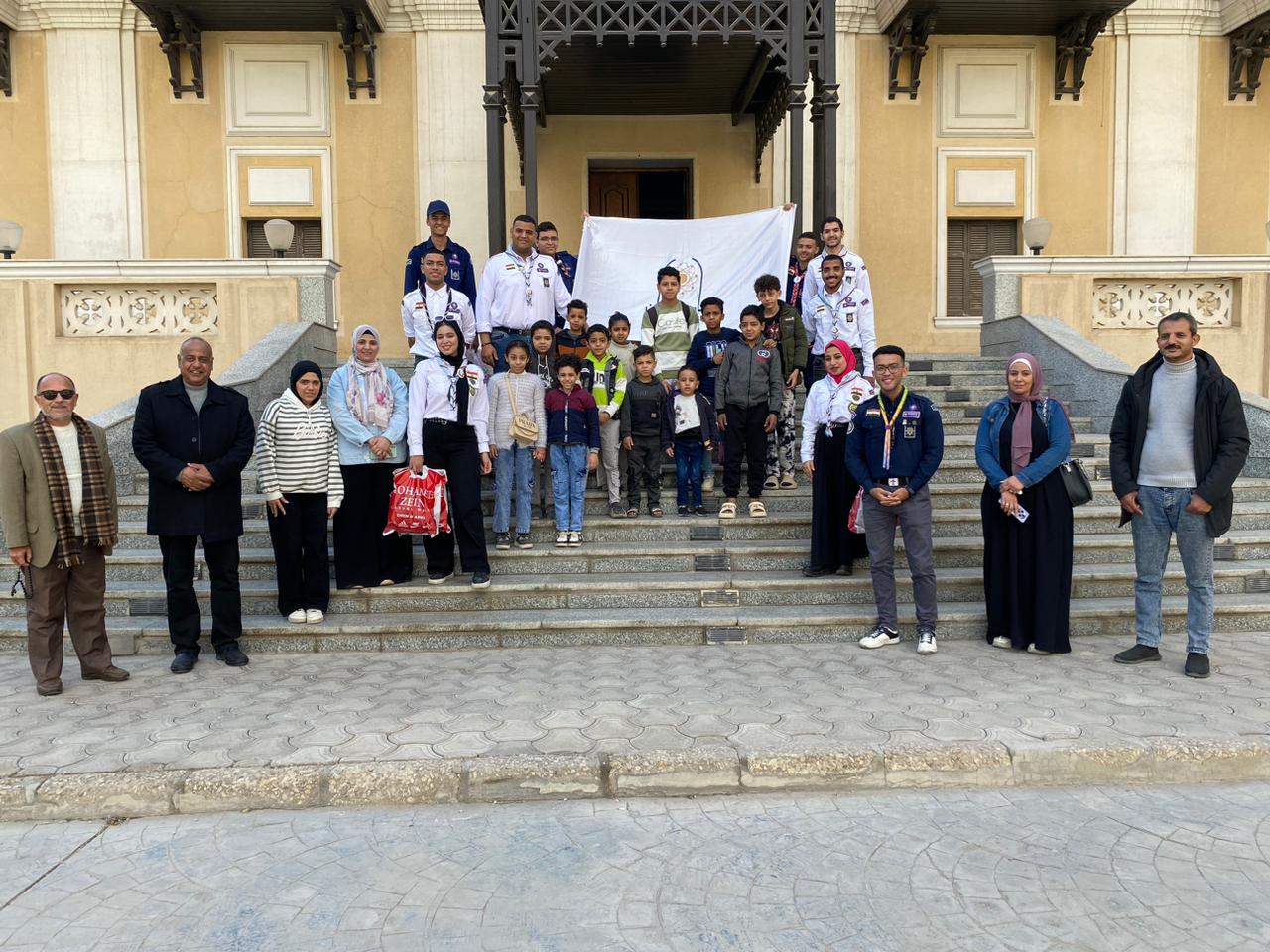 جامعة حلوان تنظم مشروع التنمية المجتمعية للجوالة