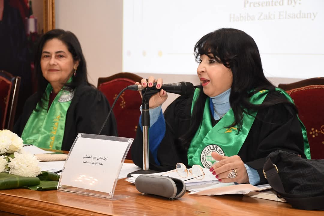 جامعة مصر للعلوم والتكنولوجيا تمنح الباحثة حبيبة زكي درجة الماجستير بتقدير ممتاز في مجال الإعلام