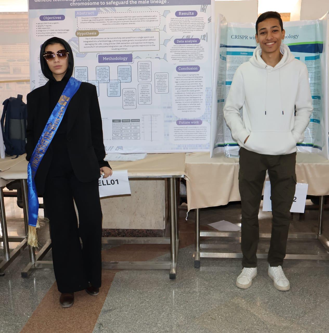 طلاب تعليم القاهرة يتألقون في المعرض المحلي للعلوم والهندسة