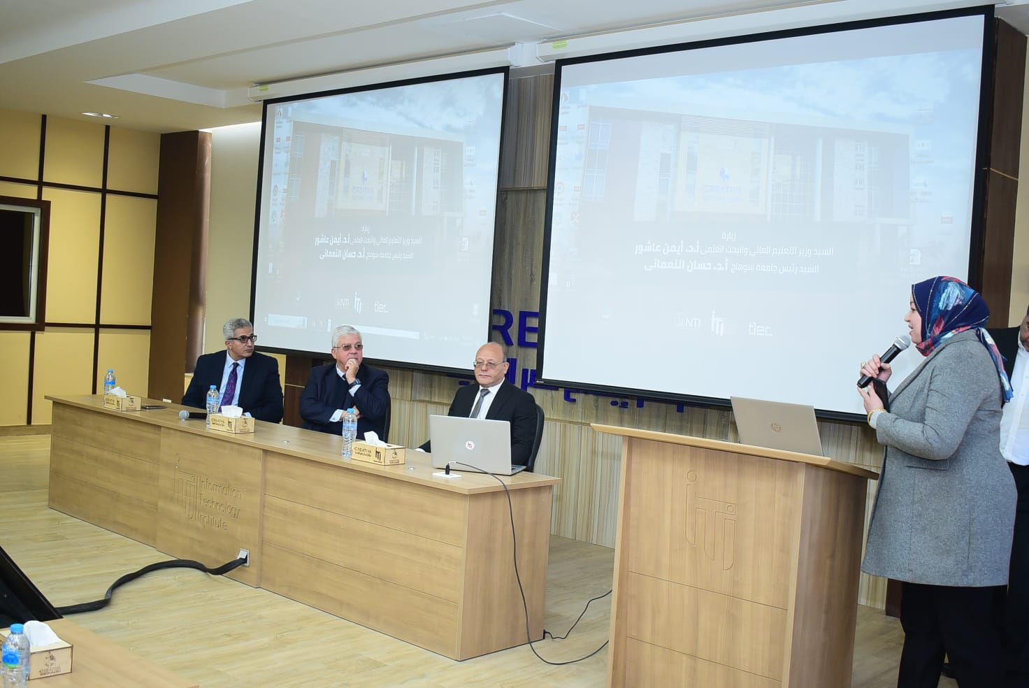 وزير التعليم العالي يثني على مركز إبداع مصر الرقمي CRETIVA في جامعة سوهاج