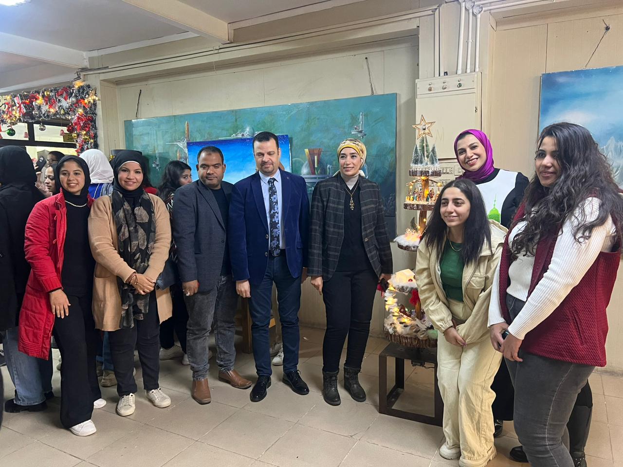 جامعة الأقصر تطلق معرض عام سعيد لتعزيز الإبداع وربط الطلاب بسوق العمل