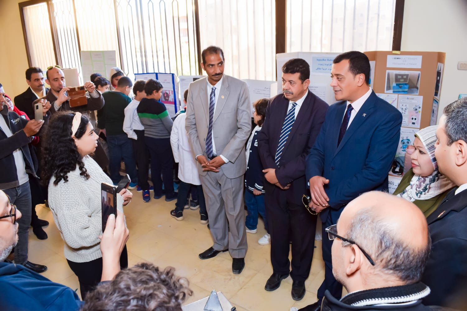 وكيل تعليم سوهاج يشهد ختام فاعليات معرض العلوم والهندسة ISEF 2025