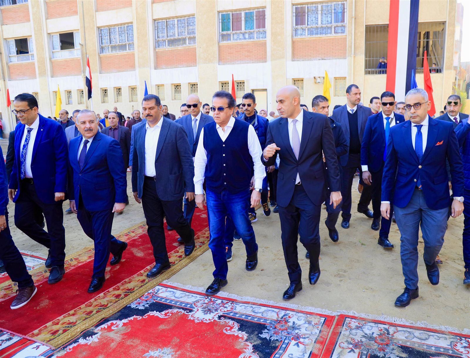 وزيرا التربية والتعليم والصحة يتفقدان مبادرة عيون أطفالنا مستقبلنا بالغربية