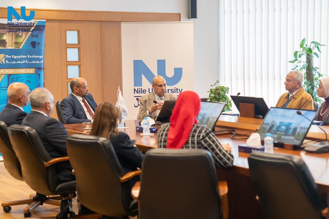 جامعة النيل توقع بروتوكول تعاون مع البورصة المصرية لتعزيز الثقافة المالية