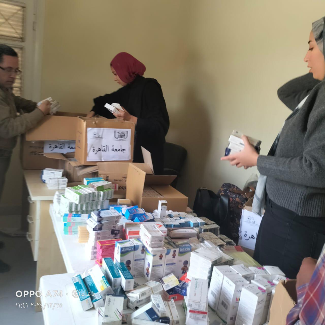 جامعة القاهرة تطلق قافلة تنموية شاملة لخدمة قرية كفر واصلين