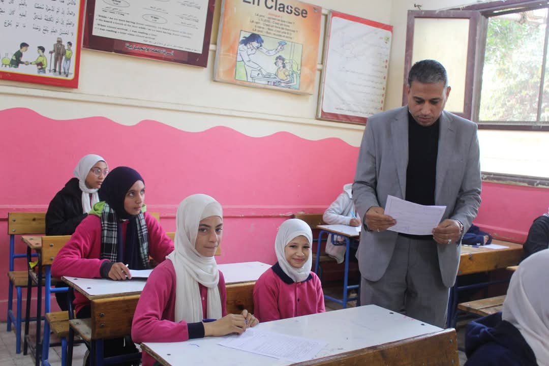 وكيل أول وزارة التربية والتعليم بالجيزة يقود جولة تفتيشية 