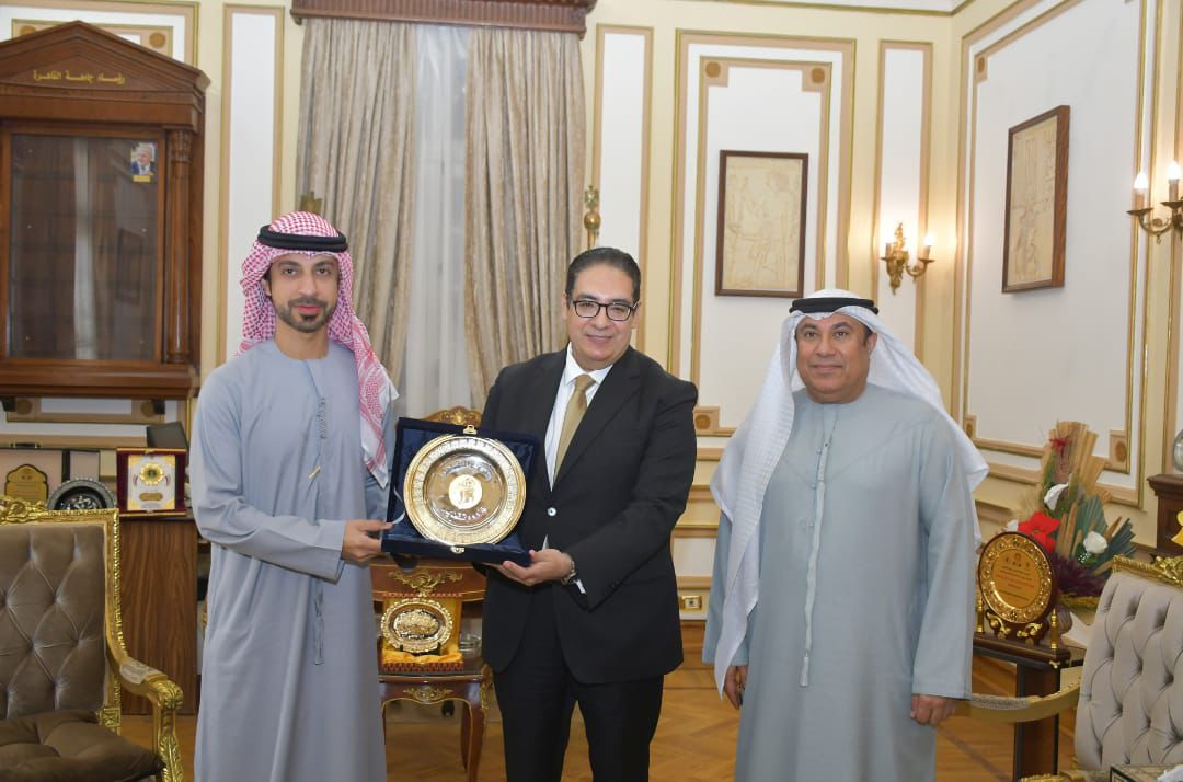 تعزيز التعاون الأكاديمي بين جامعة القاهرة ودولة الإمارات