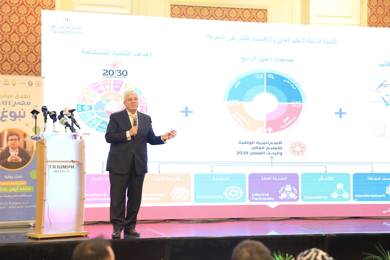 إطلاق مبادرة مصر GATE نبوغ بمشاركة وزراء التعليم العالي والتربية والتعليم والعمل 