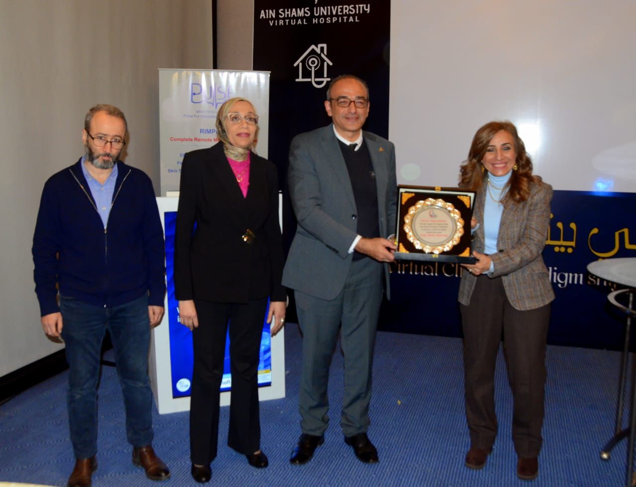 جامعة عين شمس تطلق مبادرة صحة في بيتك