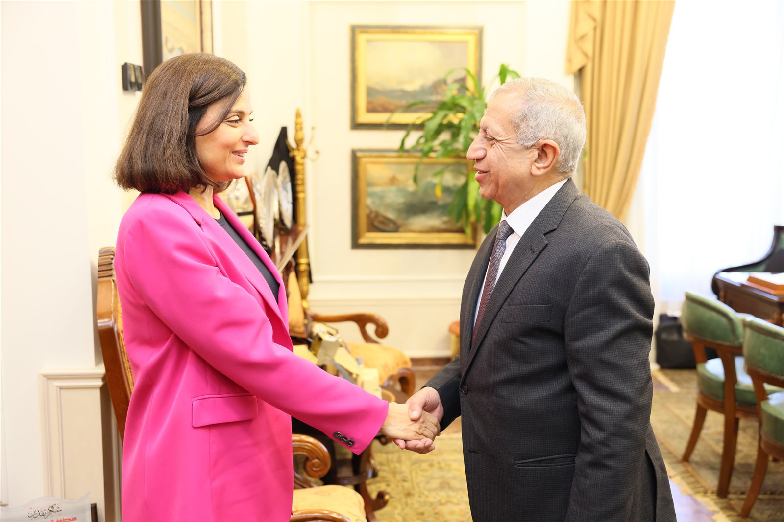 رئيس الأكاديمية العربية للعلوم والتكنولوجيا يستقبل قنصل لبنان لبحث التعاون المشترك