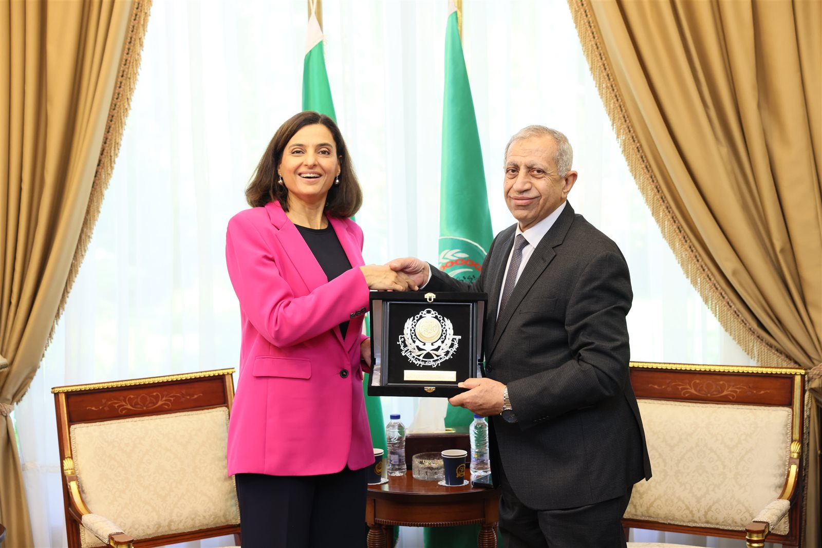 رئيس الأكاديمية العربية للعلوم والتكنولوجيا يستقبل قنصل لبنان لبحث التعاون المشترك