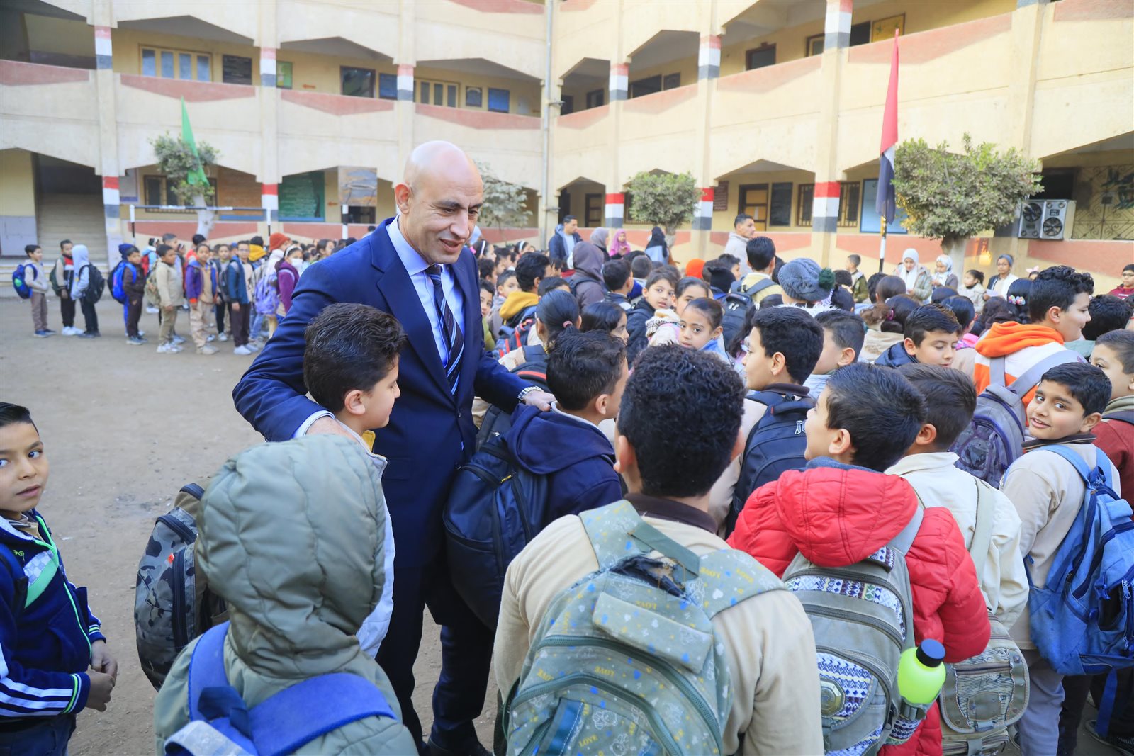 وزير التربية والتعليم في جولة مفاجئة بمدارس الدقهلية لمتابعة الفصل الدراسي الثاني