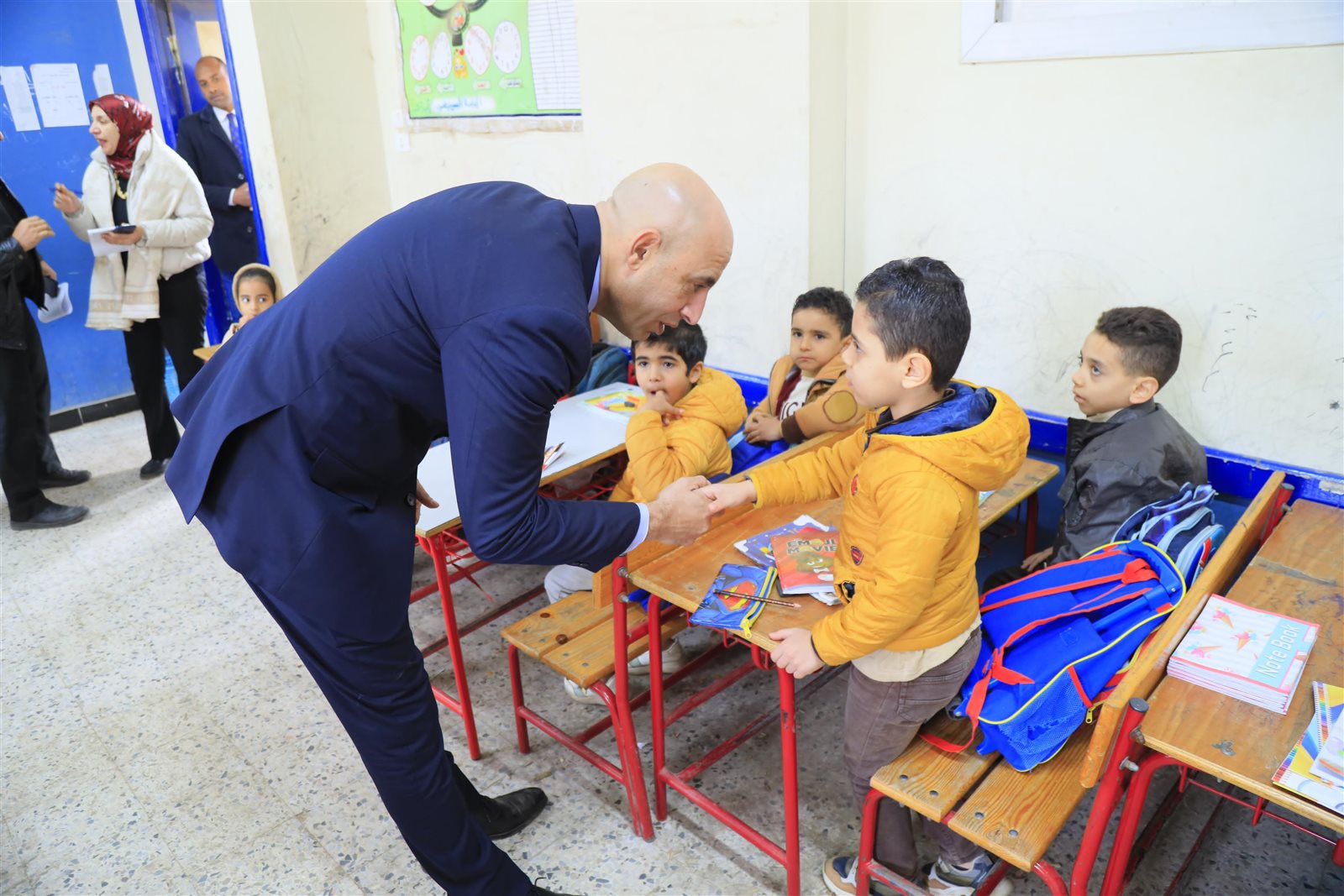 وزير التربية والتعليم في جولة مفاجئة بمدارس الدقهلية لمتابعة الفصل الدراسي الثاني