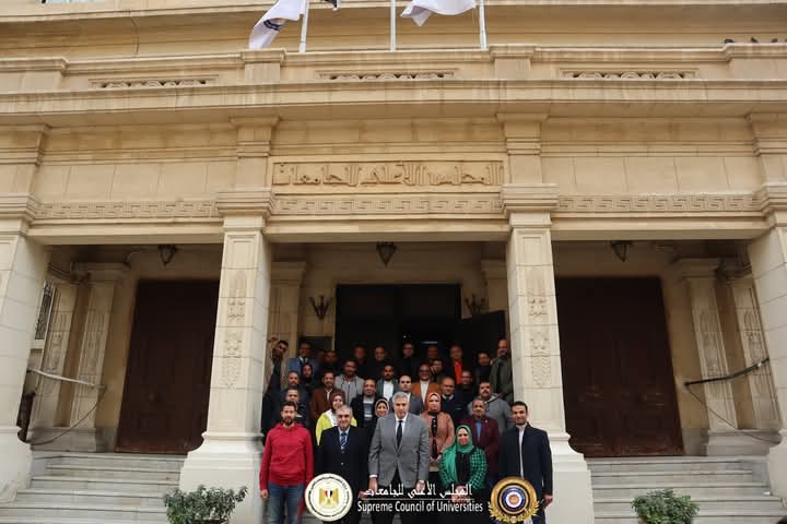 جامعة الأقصر تشارك في ورشة تطوير منصة الأنشطة الطلابية بالجامعات الحكومية