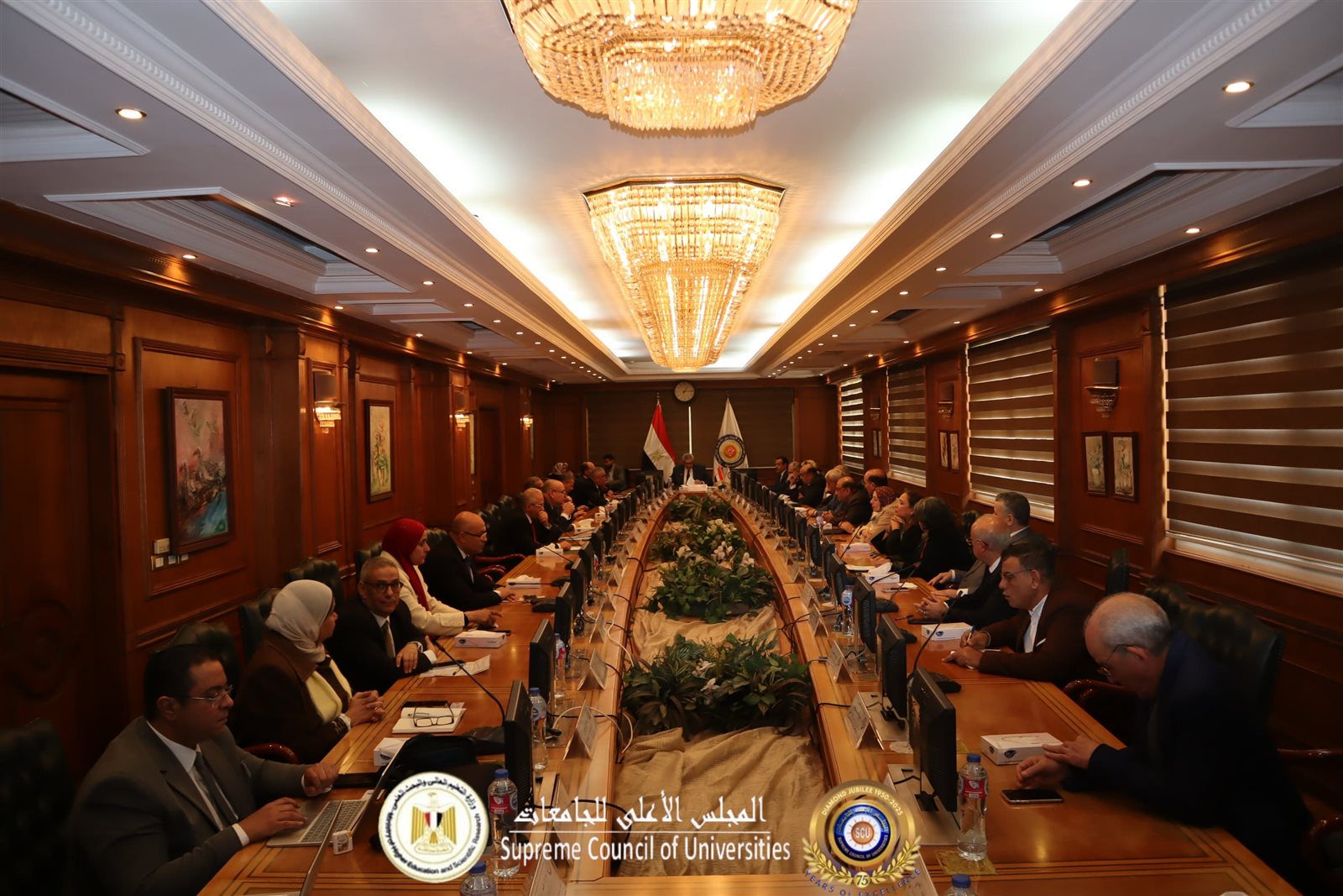 اجتماع المجلس الأعلى لشئون التعليم والطلاب