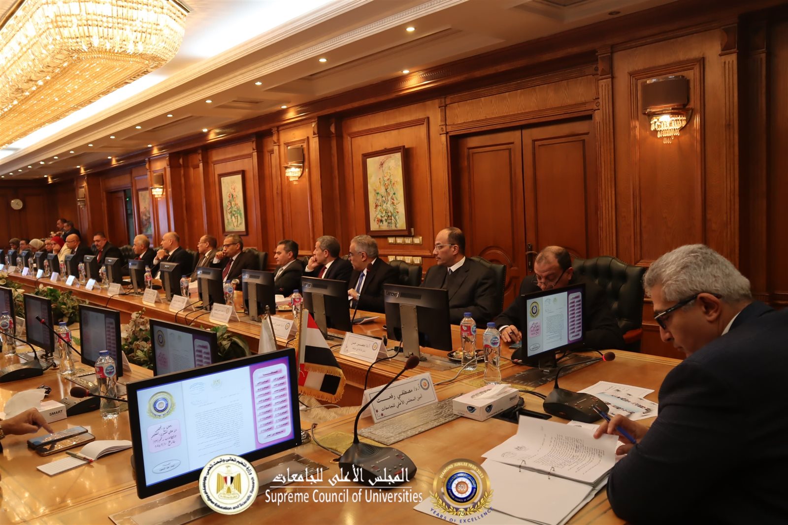 اجتماع المجلس الأعلى لشئون التعليم والطلاب