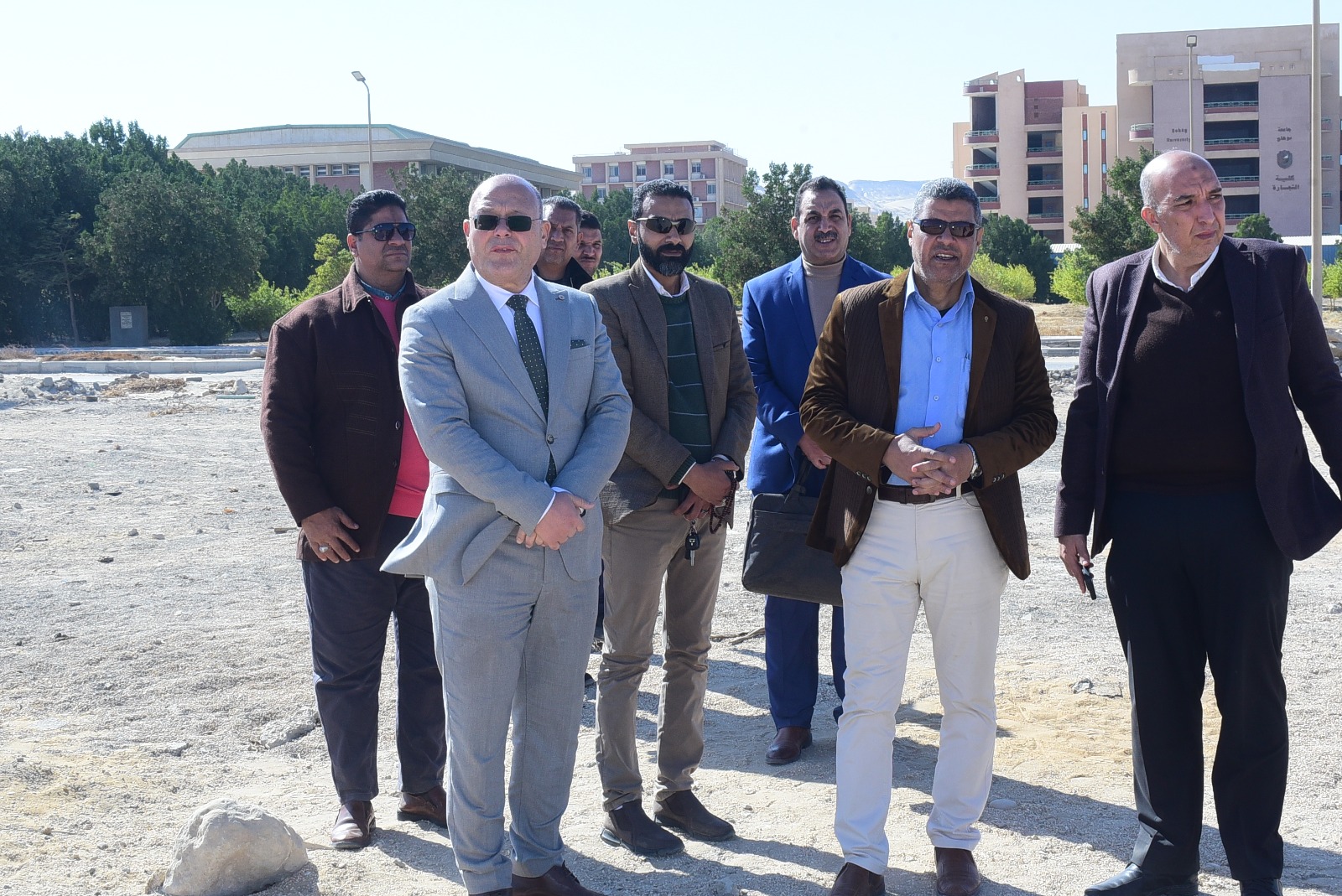 جامعة سوهاج تعزز بنيتها الرياضية بمشروعات جديدة في مقرها الجديد