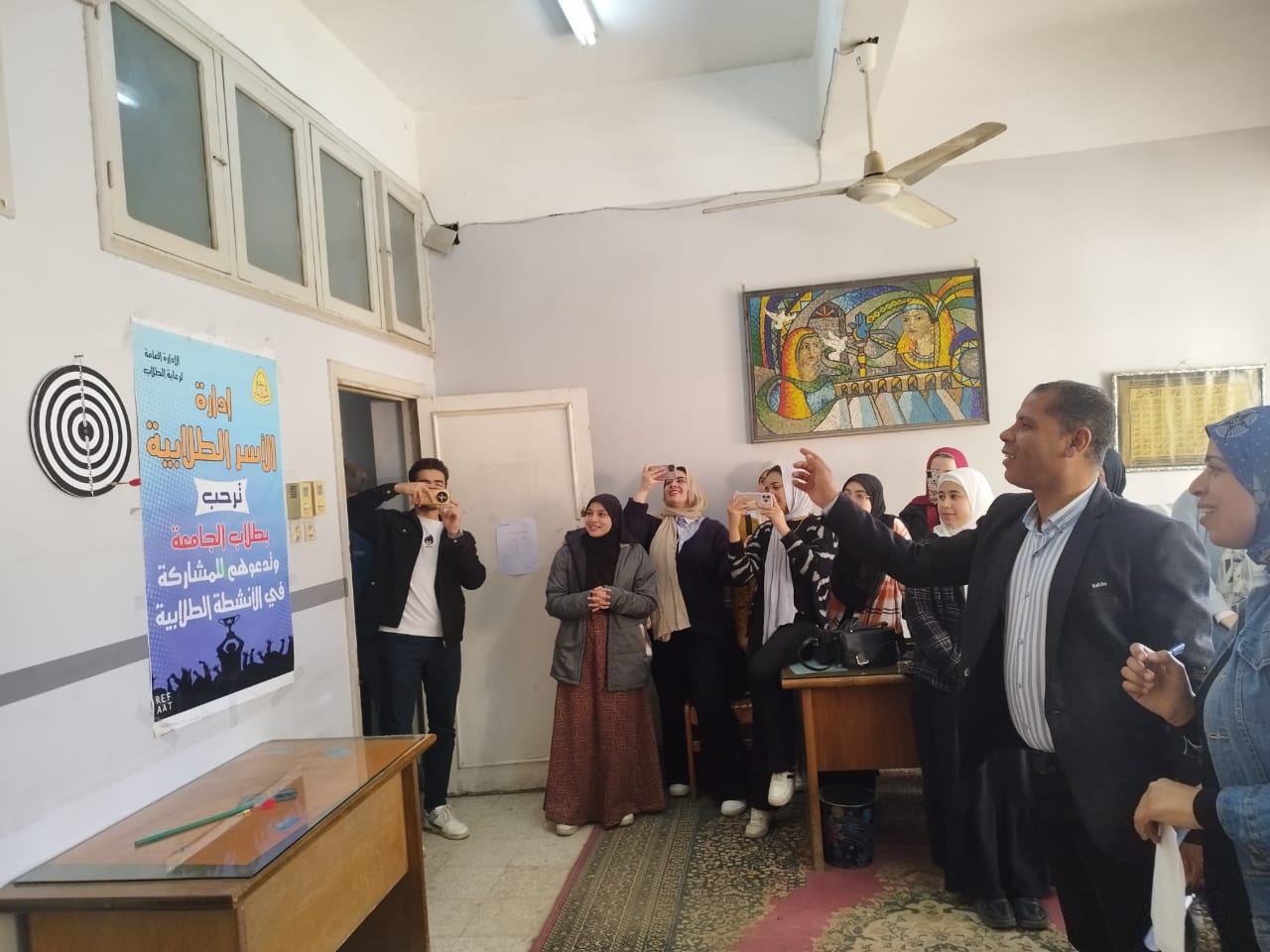 جامعة الزقازيق تنظم مهرجان الأسر الطلابية