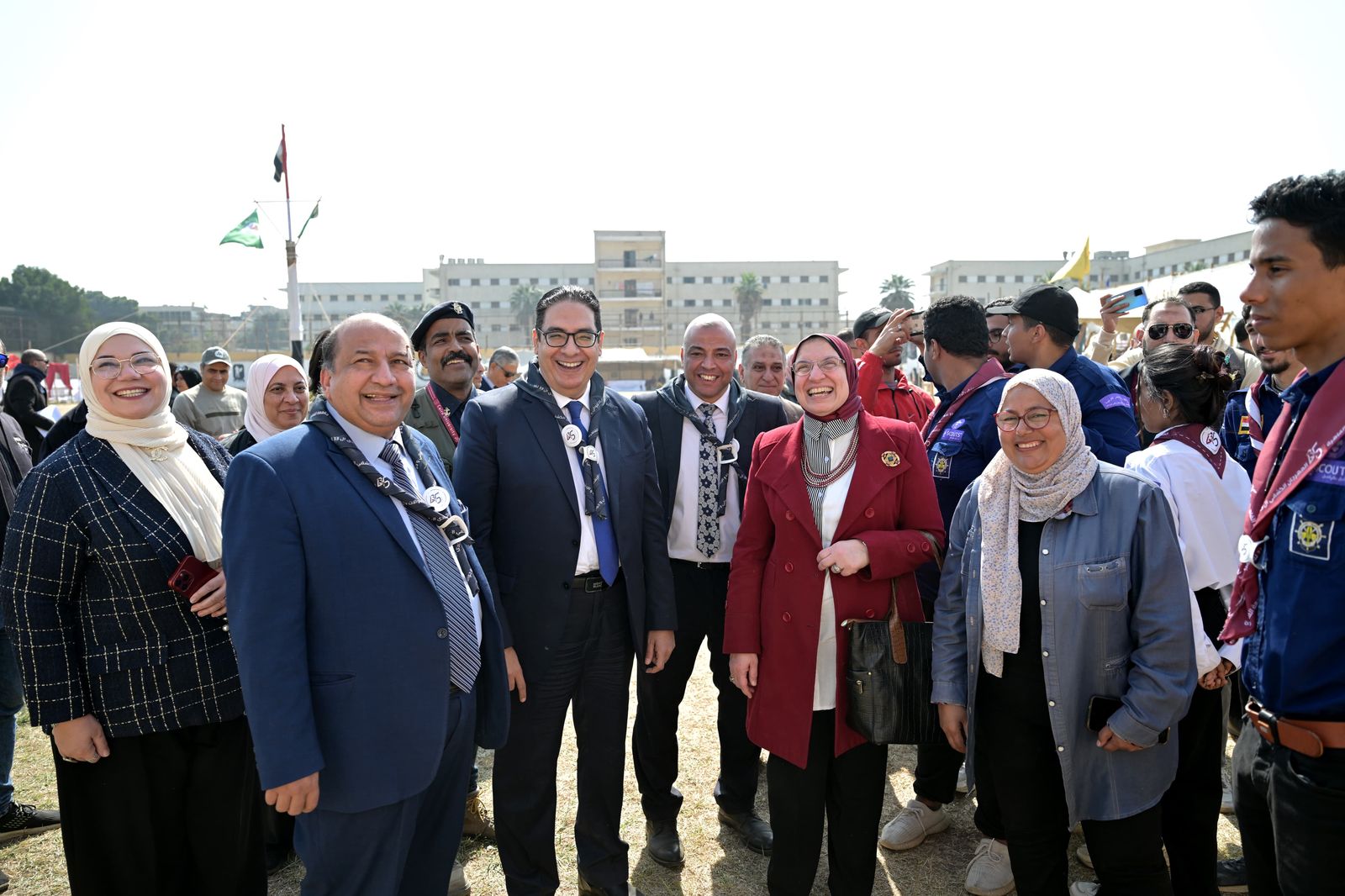 جامعة القاهرة تطلق مهرجانها الكشفي الـ45 والإرشادي الـ33 