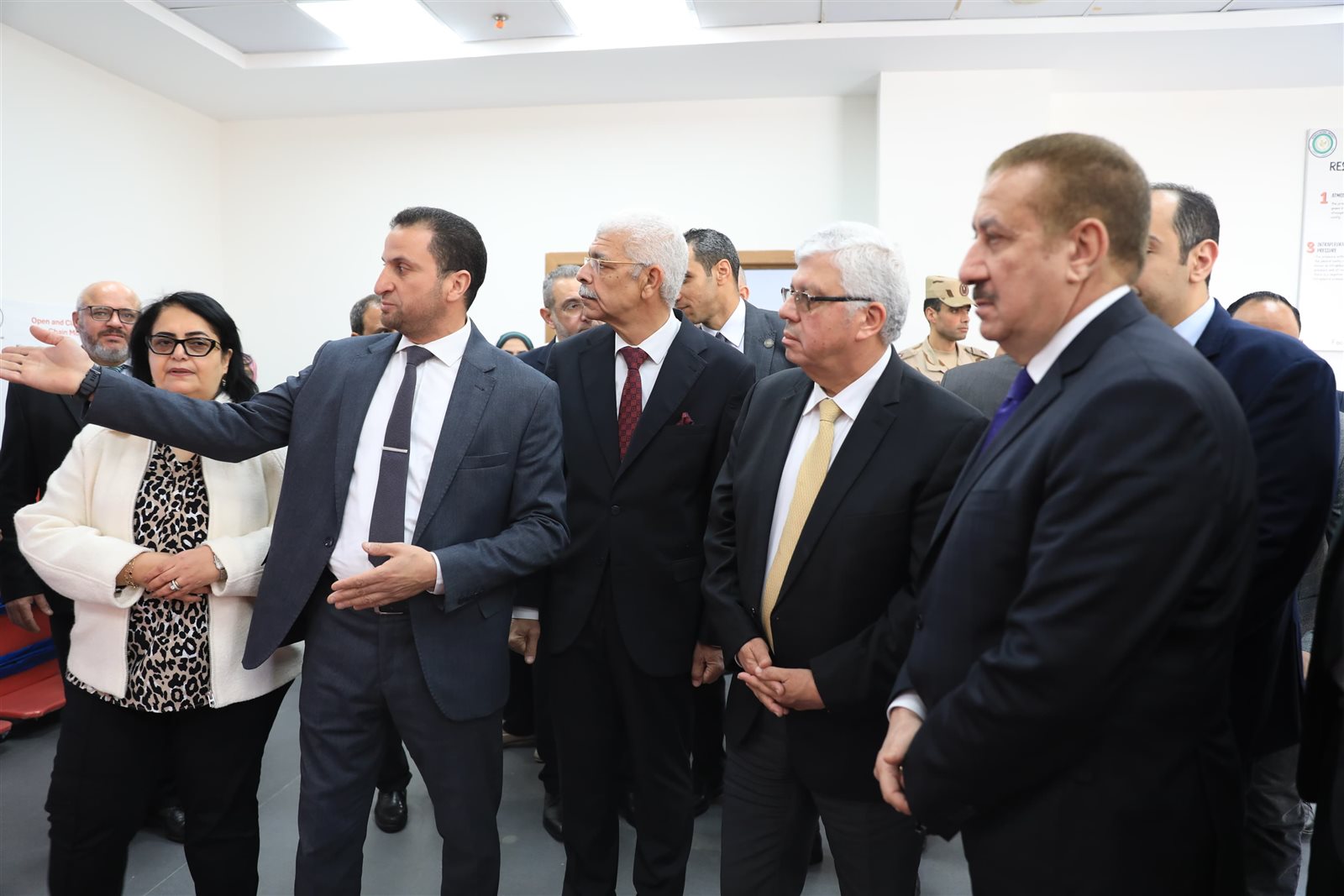 وزير التعليم العالي يتفقد جامعة المنوفية الأهلية