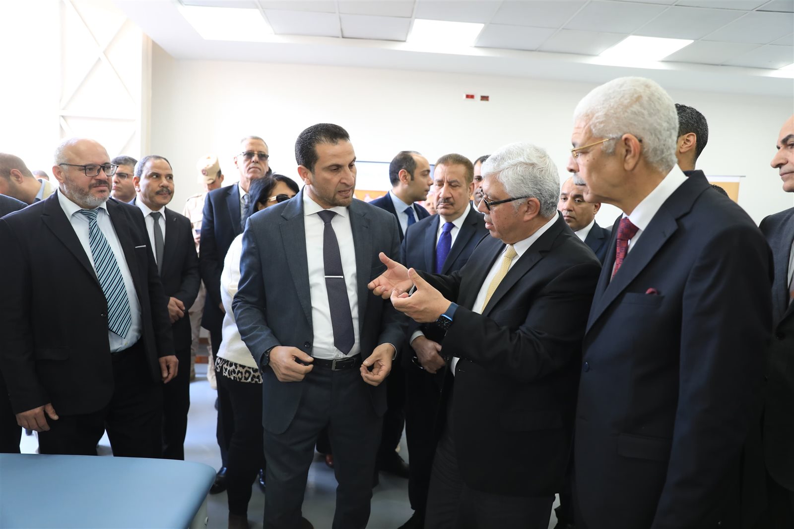 وزير التعليم العالي يتفقد جامعة المنوفية الأهلية