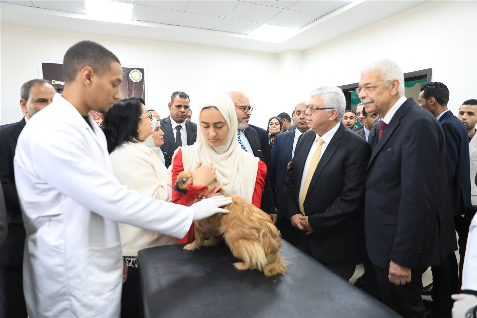 وزير التعليم العالي يتفقد جامعة المنوفية الأهلية