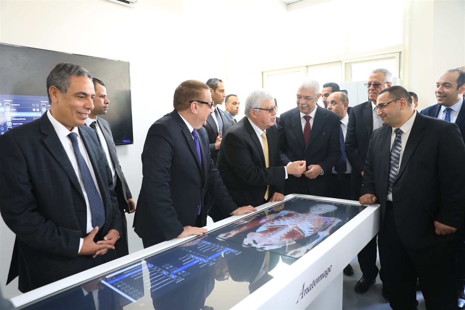 وزير التعليم العالي يتفقد جامعة المنوفية الأهلية