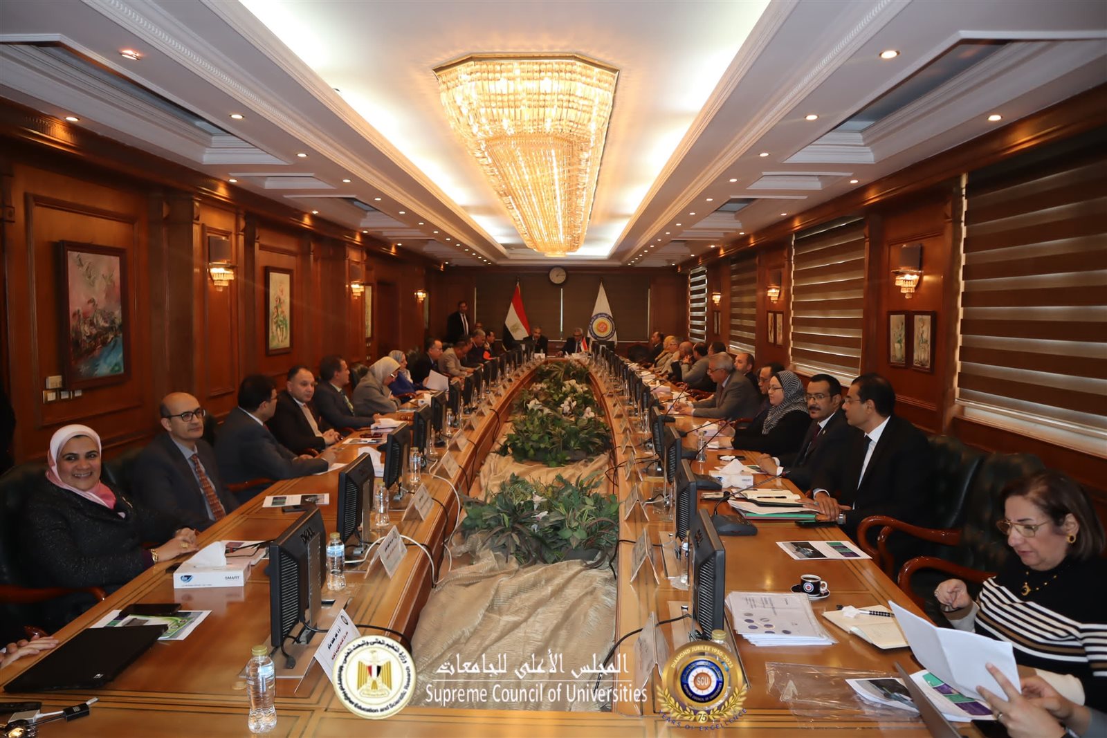 اجتماع المجلس الأعلي للدراسات العليا