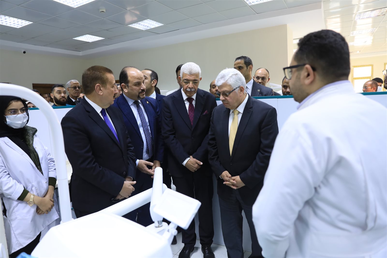 وزير التعليم العالي يفتتح مشروعات طبية وتعليمية جديدة بجامعة المنوفية