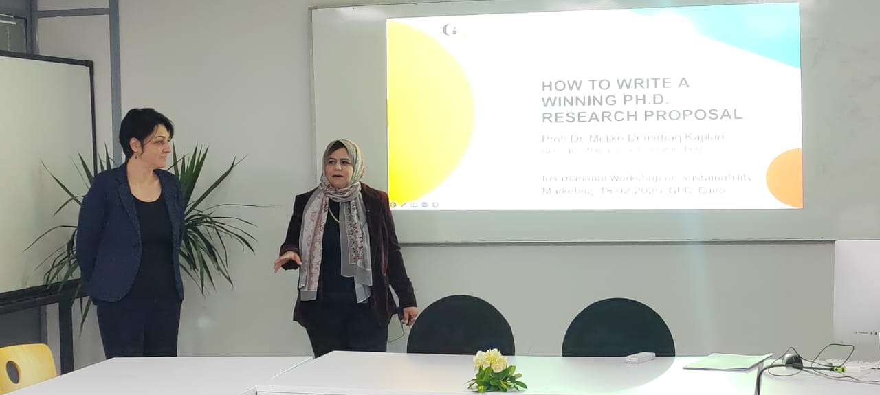 الجامعة الألمانية بالقاهرة وجامعة GIU Berlin تطلقان ورشة ثنائية حول التسويق المستدام