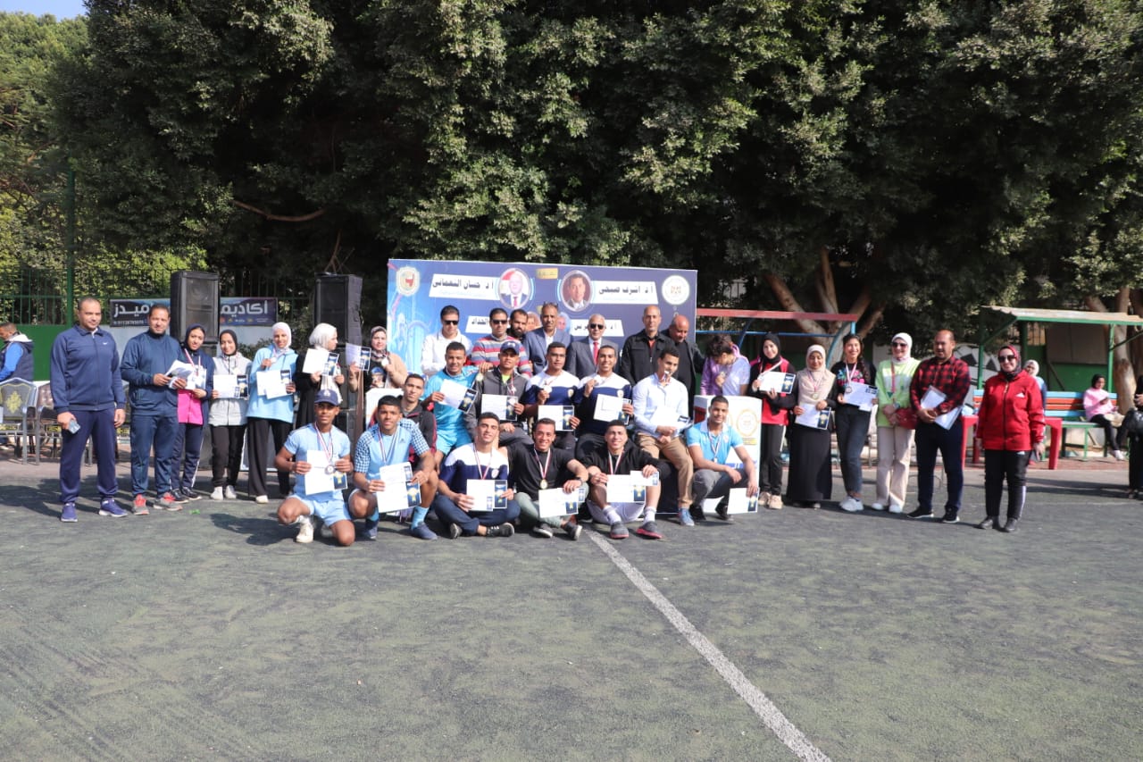 جامعة سوهاج تختتم مهرجان اللياقة البدنية BE FIT