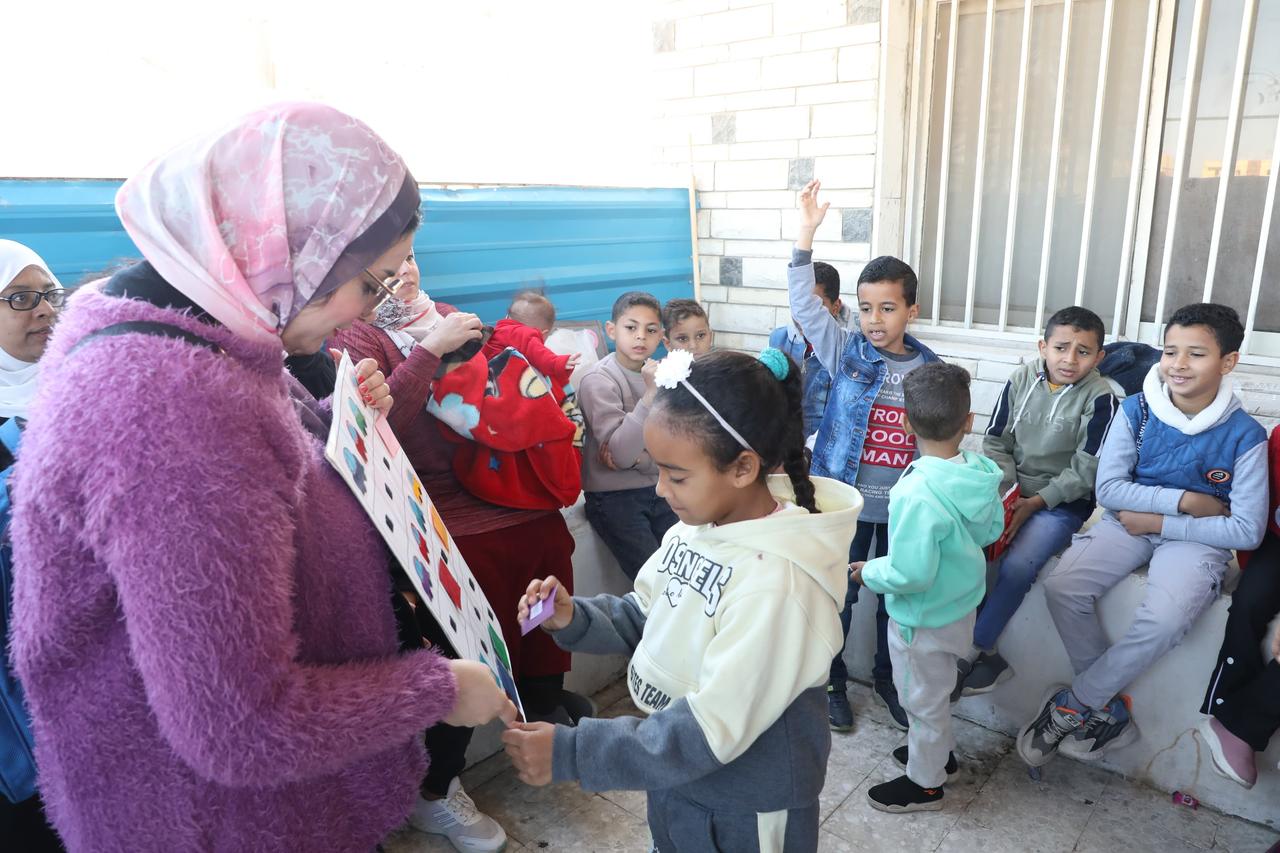 جامعة القاهرة تنظم قافلة تنموية شاملة لخدمة أهالي رأس غارب