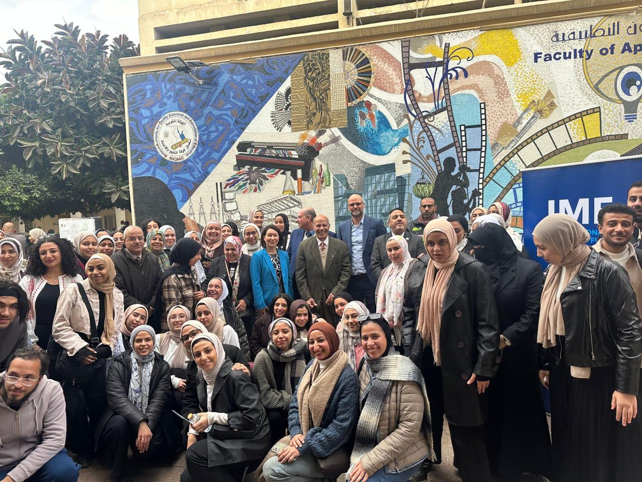 جامعة حلوان تطلق ملتقى التراث الثامن للنسيج المصري بكلية الفنون التطبيقية