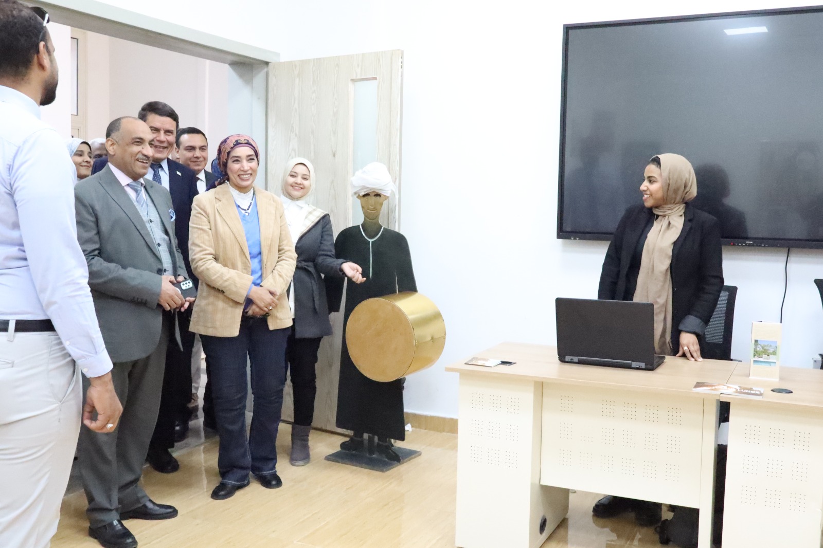 رئيس جامعة الأقصر تشهد ختام مؤتمر شباب التكنولوجيين