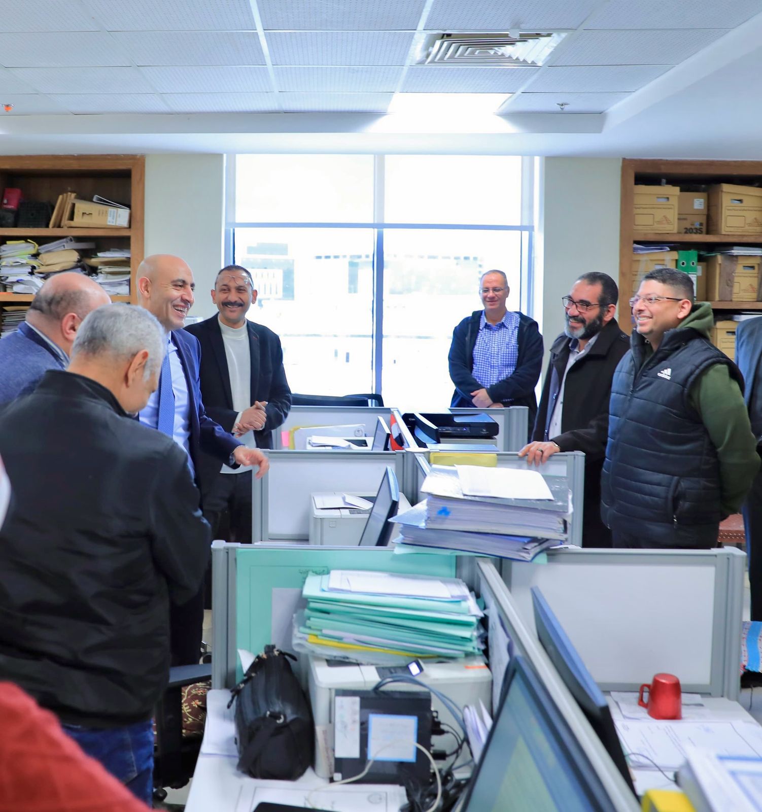 وزير التربية والتعليم يقوم بجولة تفقدية لتهنئة العاملين بشهر رمضان ومتابعة الدراسة