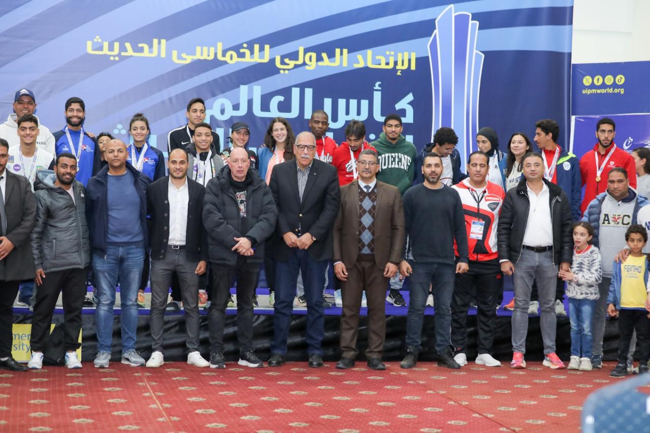 بطولة الخماسي الحديث لطلاب الجامعات تتألق بمشاركة واسعة مع دعم من التعليم العالي