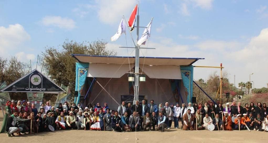 جامعة حلوان تنظم كرنفال المحافظات احتفالًا بالتراث المصري