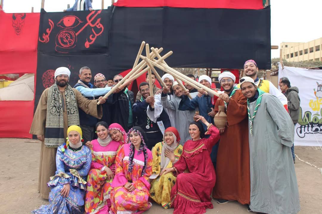 جامعة حلوان تنظم كرنفال المحافظات احتفالًا بالتراث المصري