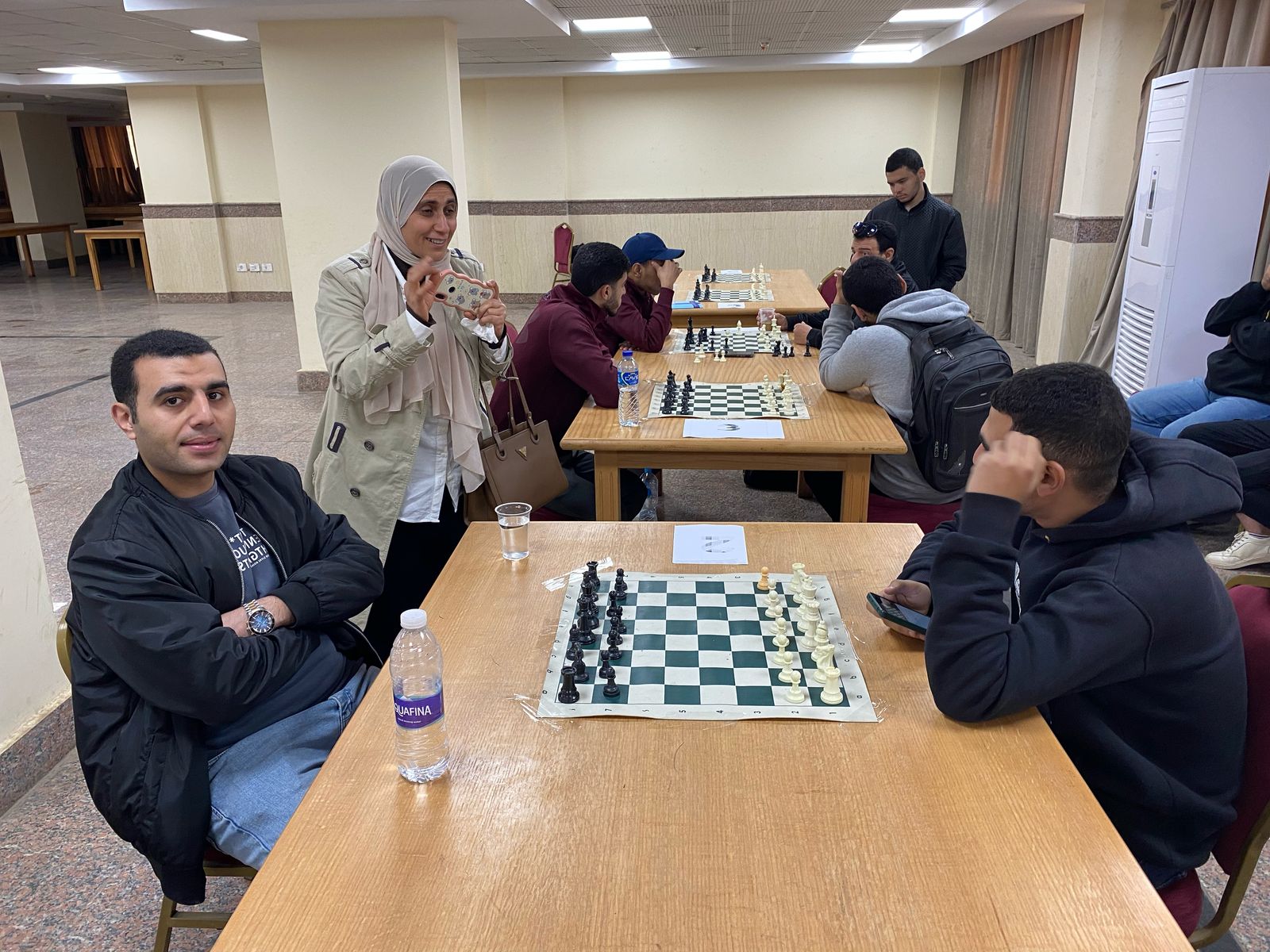 جامعة عين شمس تتألق في خماسيات الكرة والشطرنج بمبادرة بداية الطلابية