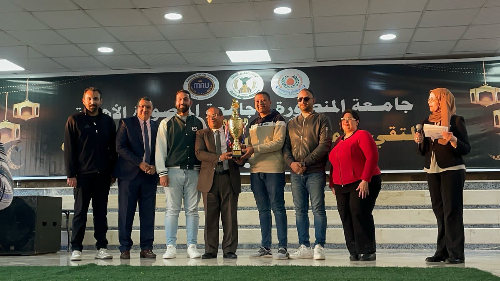 جامعة كفر الشيخ تتصدر ملتقى الدلتا الرمضاني