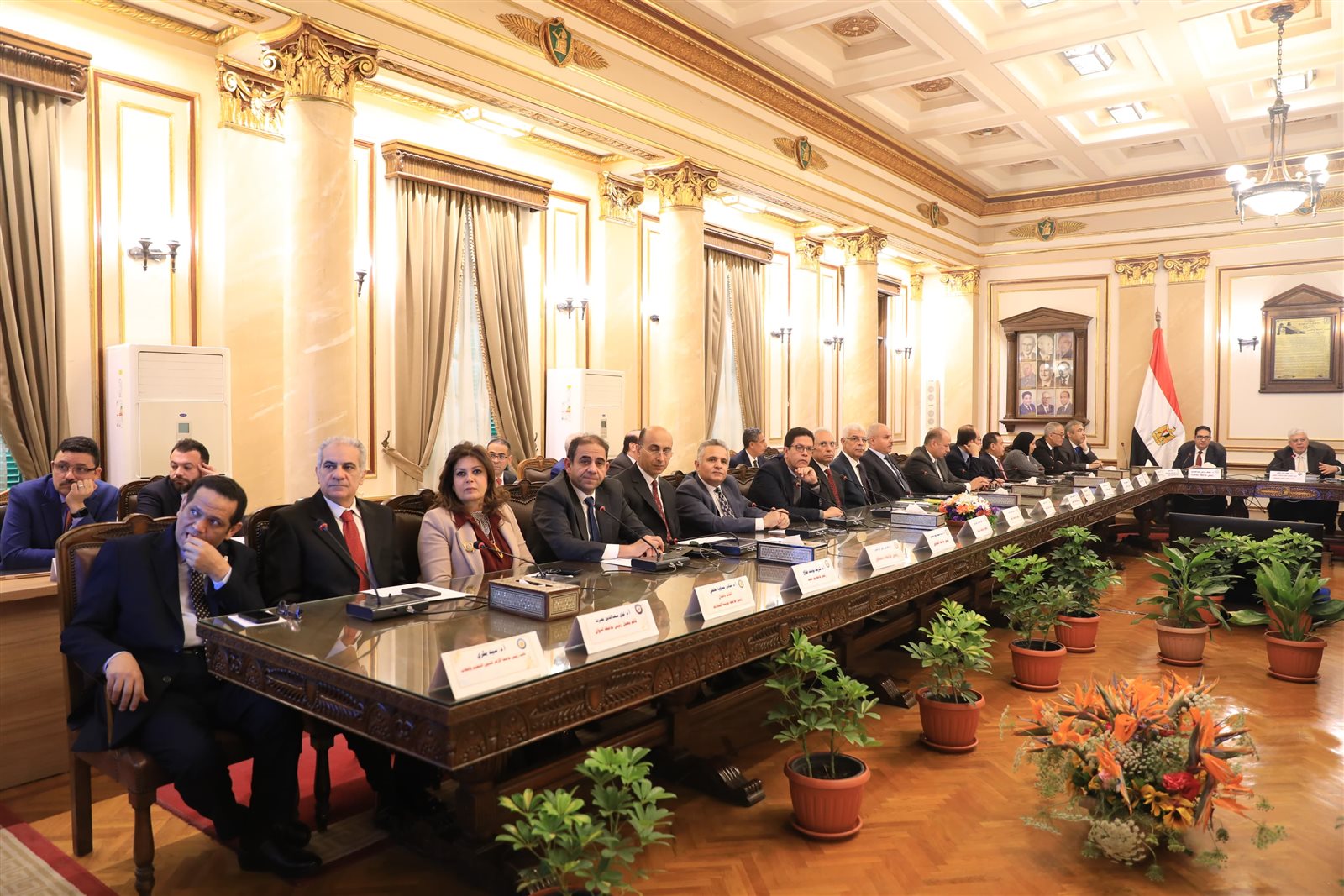 اجتماع المجلس الأعلي للجامعات برئاسة وزير التعليم العالي