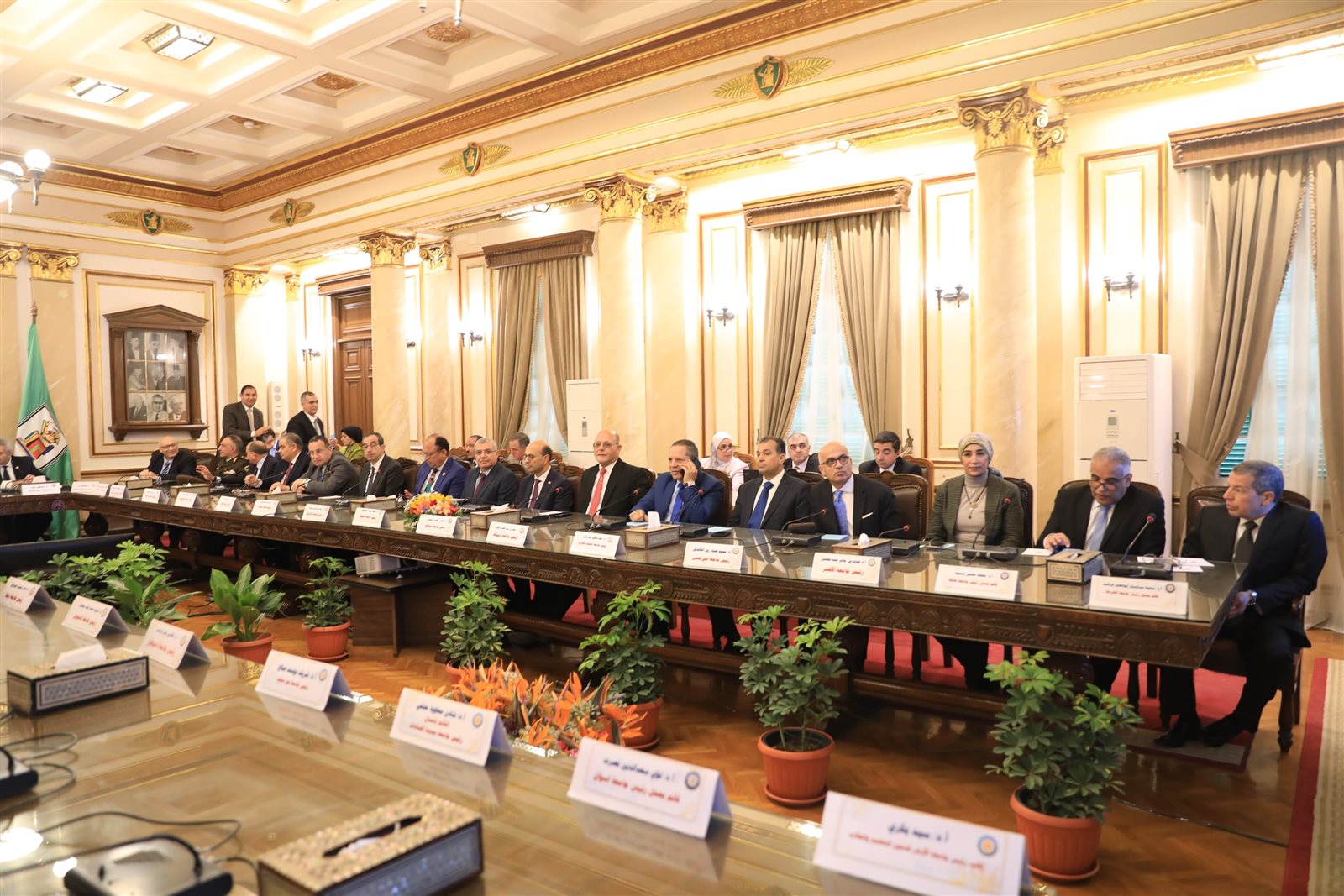 اجتماع المجلس الأعلي للجامعات برئاسة وزير التعليم العالي