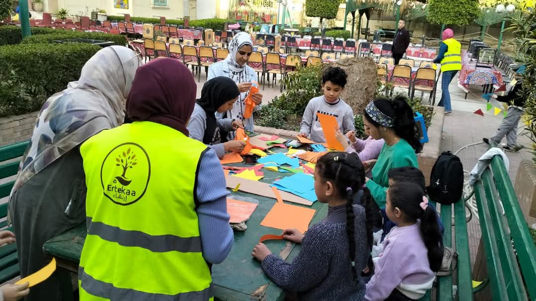 كلية علوم الرياضة بنات بجامعة حلوان تنظم ورشة زينة رمضان صديقة للبيئة