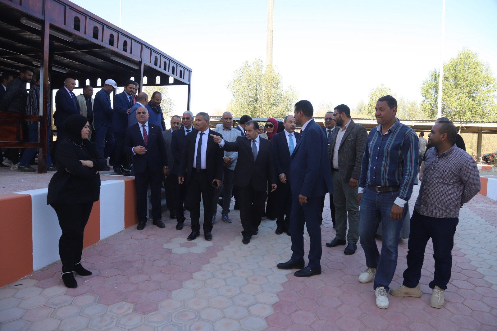 افتتاح مشروعات تطويرية وخدمية بجامعة جنوب الوادي